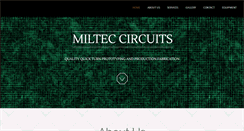 Desktop Screenshot of 2miltec.com